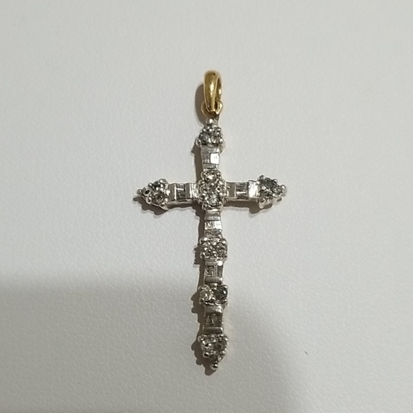 Original Designs Incorporated Jewelry - 10k Gold Diamond Cross Pendant